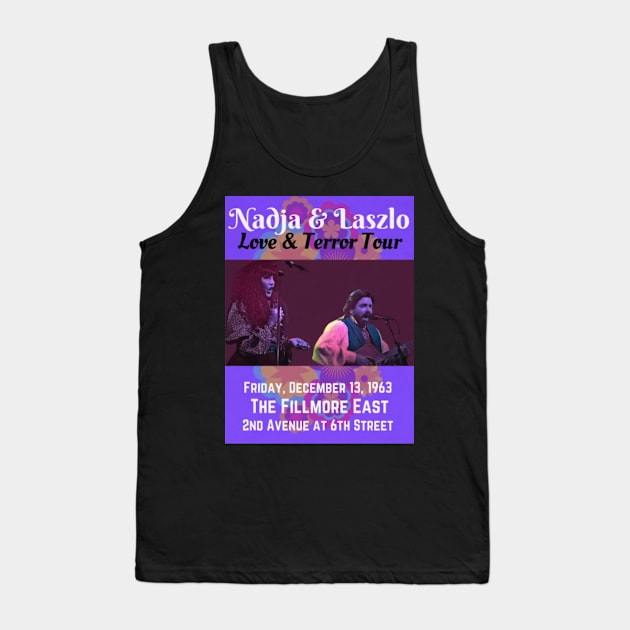 Nadja and Laszlo Love and Terror Tour Tank Top by ramdakoli